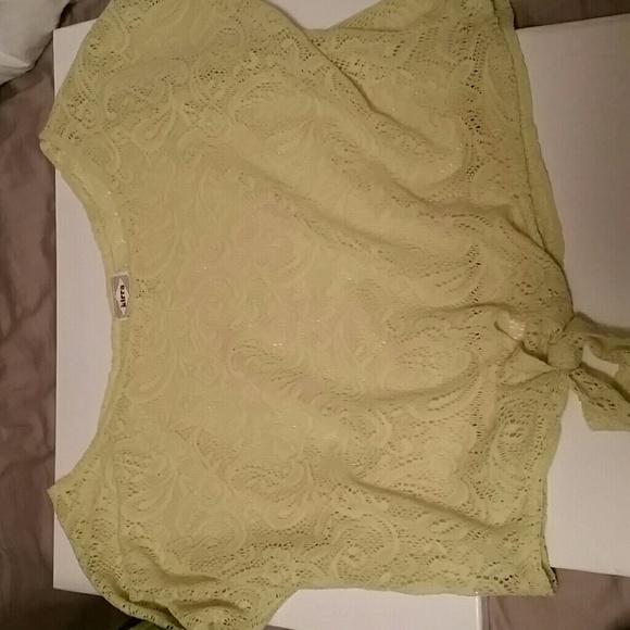 Shear crop top