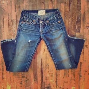 Big Star distressed jeans
