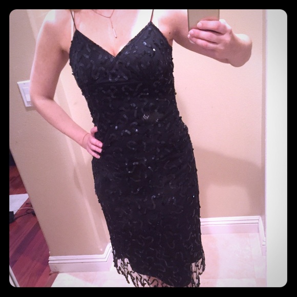 Anthropologie Dresses & Skirts - Betsey Johnson Evening Sequined Flapper Top Skirt