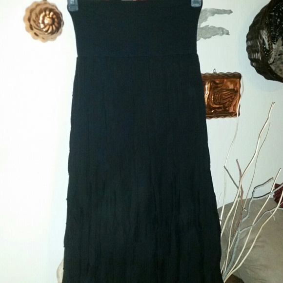 Black convertible dress or skirt