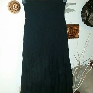 Black convertible dress or skirt