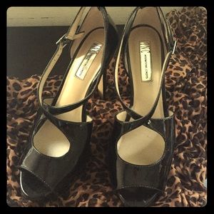 INC Platform Peep Toes