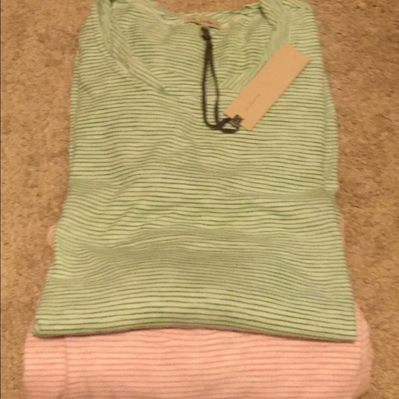 2 Long Sleeved Cotton Striped shirts!