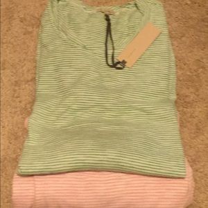 2 Long Sleeved Cotton Striped shirts!