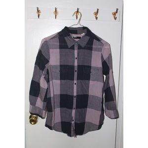 Urban Outfitters 3/4 Sleeve Plaid Shirt