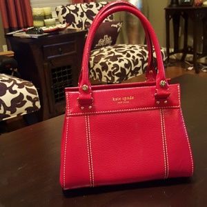 Kate Spade red satchel