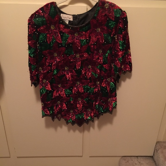 Beautiful sequined blouse