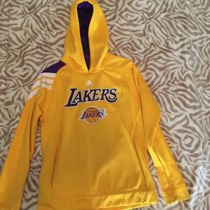 Adidas Lakers Pullover Hoodie