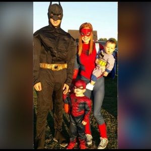 Adult batman costume(Lg) & Nike Lunar Glide 7.5