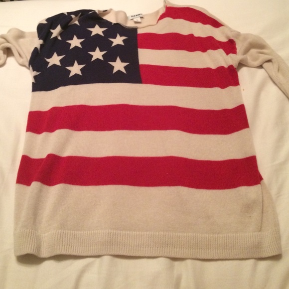 American Flag Sweater