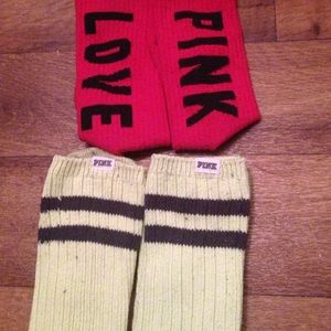 VS PINK like new socks
