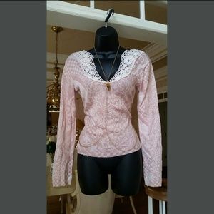 Soft Pink Patterned Top