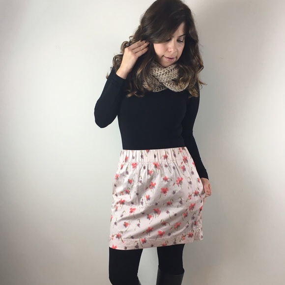 J. Crew Dresses & Skirts - [J. Crew Factory] Floral Cotton Mini 6