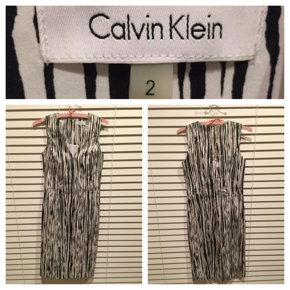 Zebra CK Pencil Dress