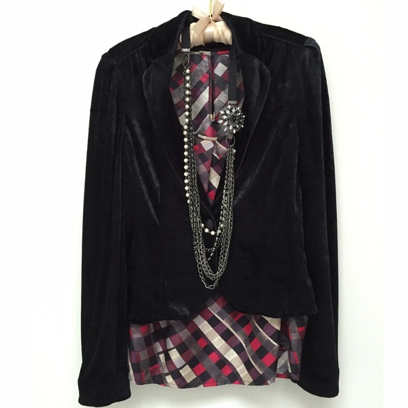 🥂EXPRESS Velour Jacket🍾