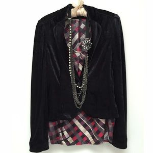 🥂EXPRESS Velour Jacket🍾