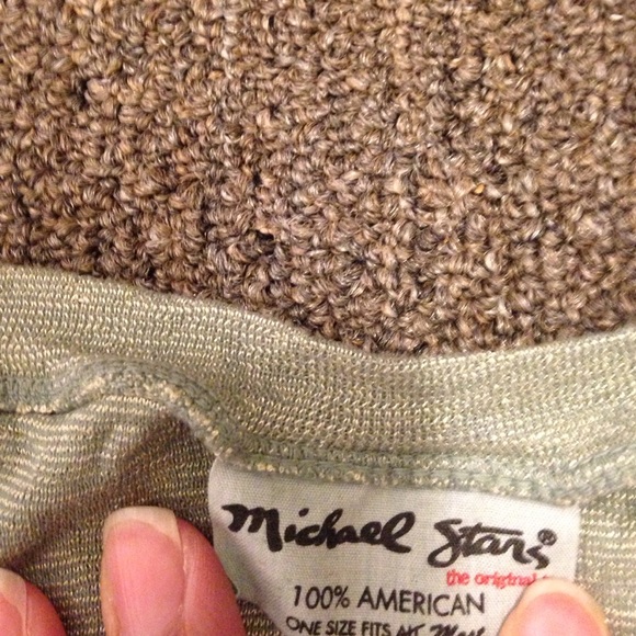 Michael Stars glitter tee OSFA - Picture 2 of 3