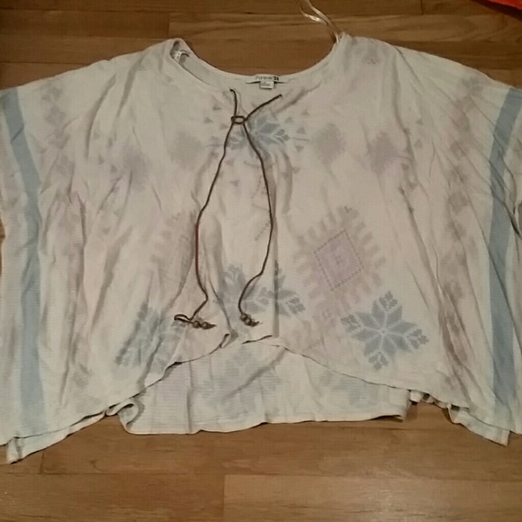 Poncho style top