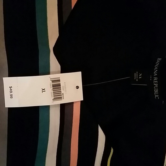 Banana Republic Striped Halter - Picture 3 of 4