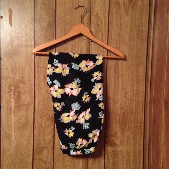 Printed harem pants