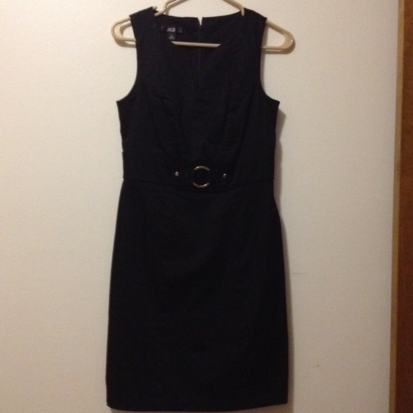 AGB Casual / Formal Black Dress