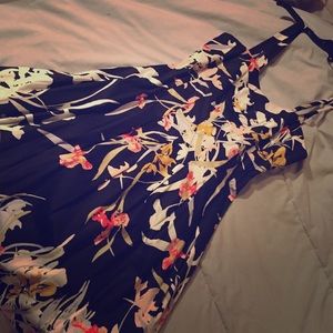 Mostly black short sundress