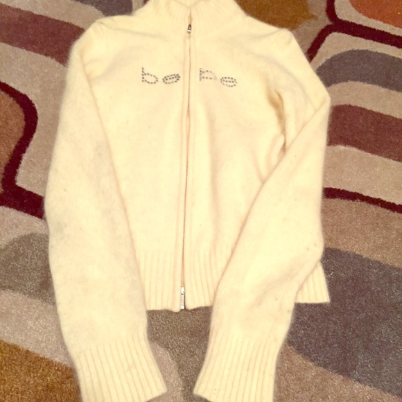 Bebe yellow sweater