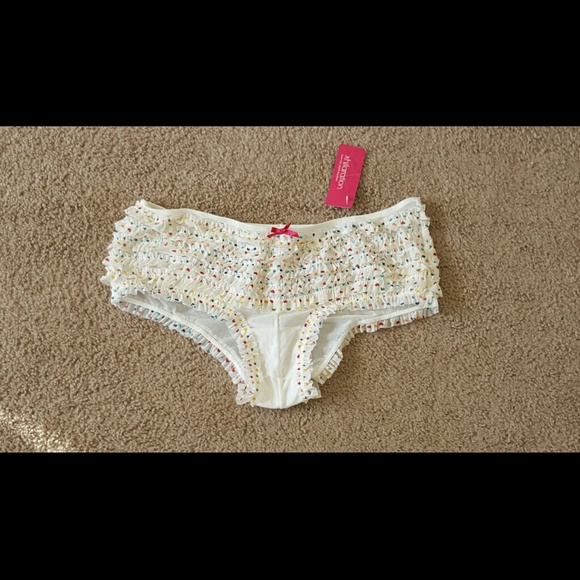 Frilly, girly, ruffled bottom panties