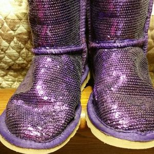 Just lowered the price! Purple sequence UGG boots