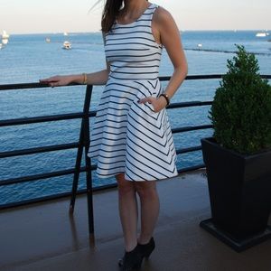 Sam Edelman Dresses - Sam Edelman black and white stripe dress. Sam Edelman Dresses - Sam Edelman black and white stripe dress.