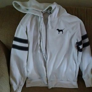 Victoria secret full zip hoodie