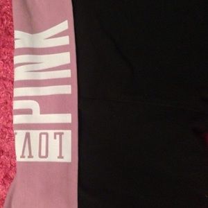 Pink yoga leggings