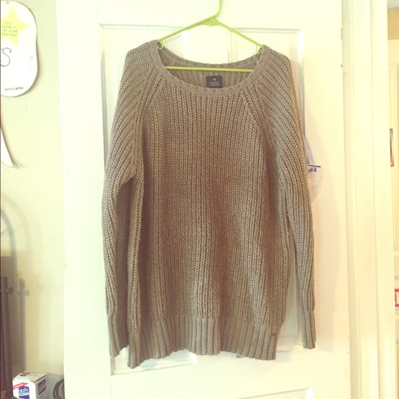 Brown American Eagle sweater