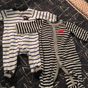 Newborn boy snap up outfits