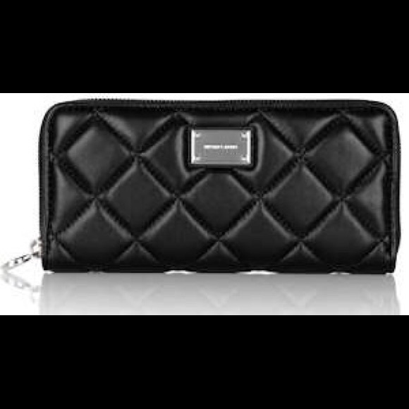 Michael Kors quilted leather wallet