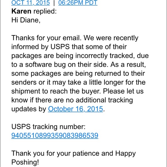 Shipping issue