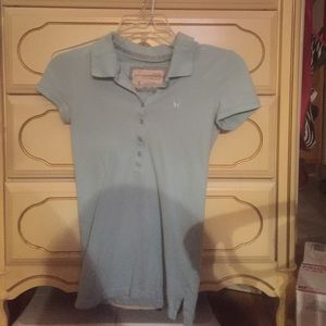 Light blue Aeropostale collared shirt
