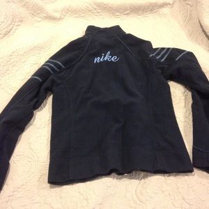 Nike | full zip navy fleece