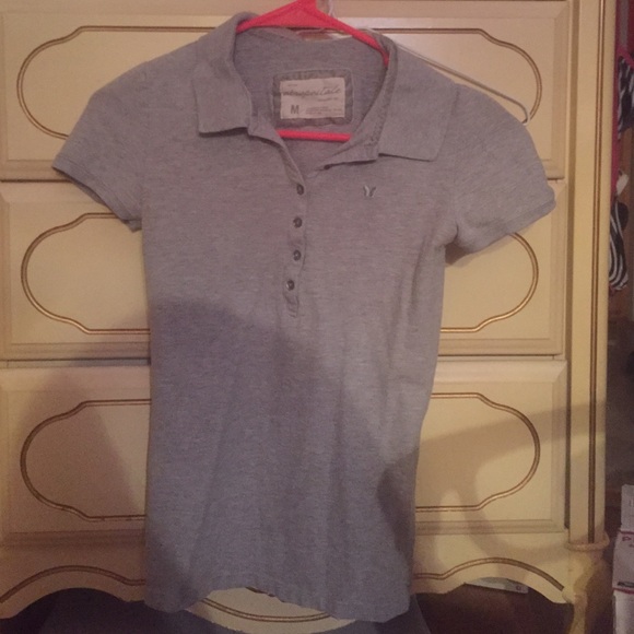 Grey Aeropostale collared shirt - Picture 1 of 1