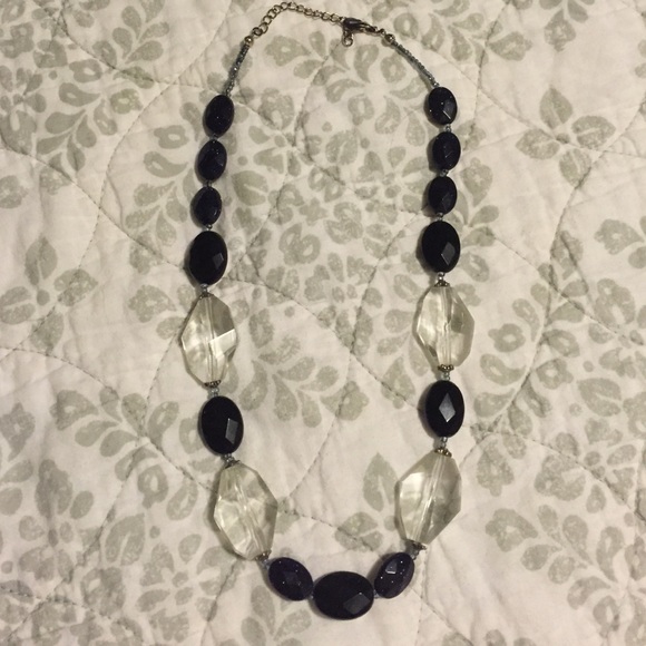 Black and white necklace