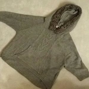 Grey sweater - girls sz M