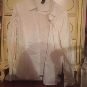 White collared shirt