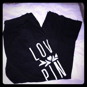Victoria secret pink campus sweatpants