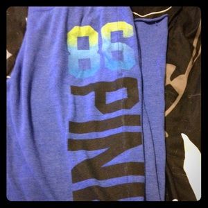 Vs pink blue sweats