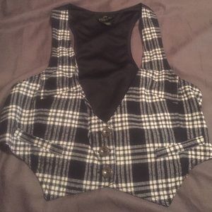Cute plaid vest