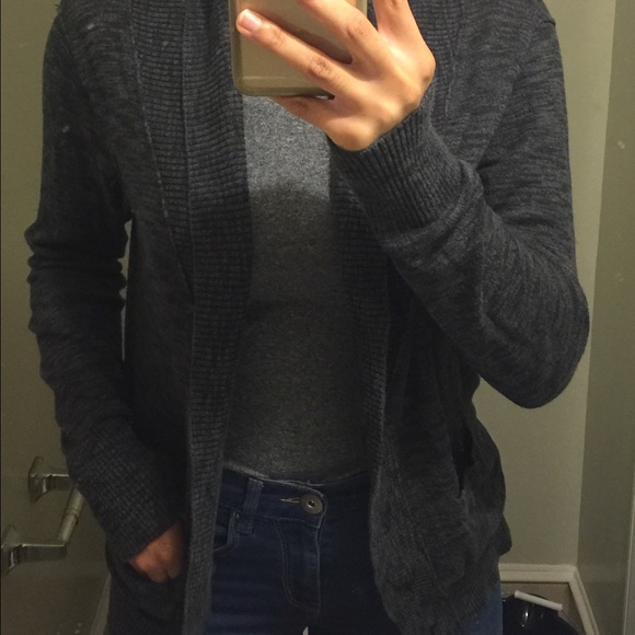 Gray Cardigan