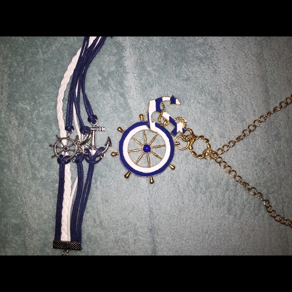 Under sea bracelet and necklace