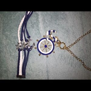 Under sea bracelet and necklace