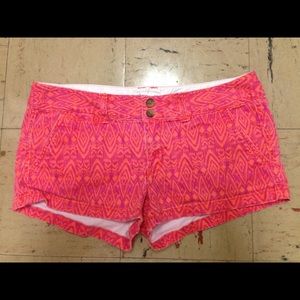 American Eagle Tribal Print Shorts