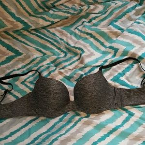 Pink lightly lined bra